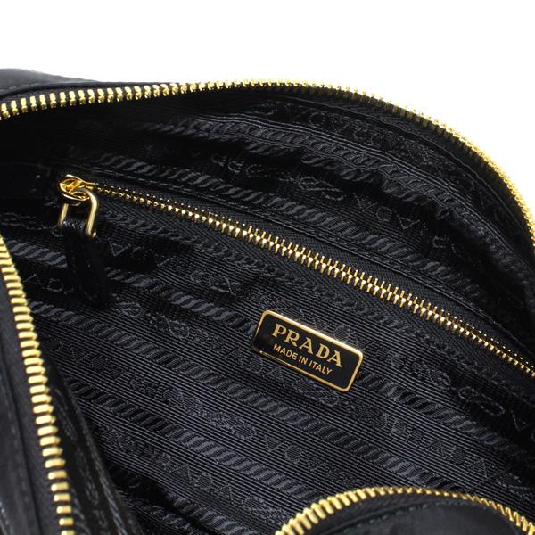 PRADA プラダ ナイロン サフィアーノ ショルダーポーチ【NERO PRADA プラダ ナイロン サフィアーノ ショルダーポーチ【NERO