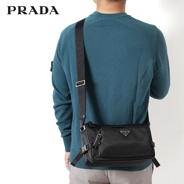 PRADA（プラダ） 25AWモデル メンズ ReNylon x サフィアーノレザー