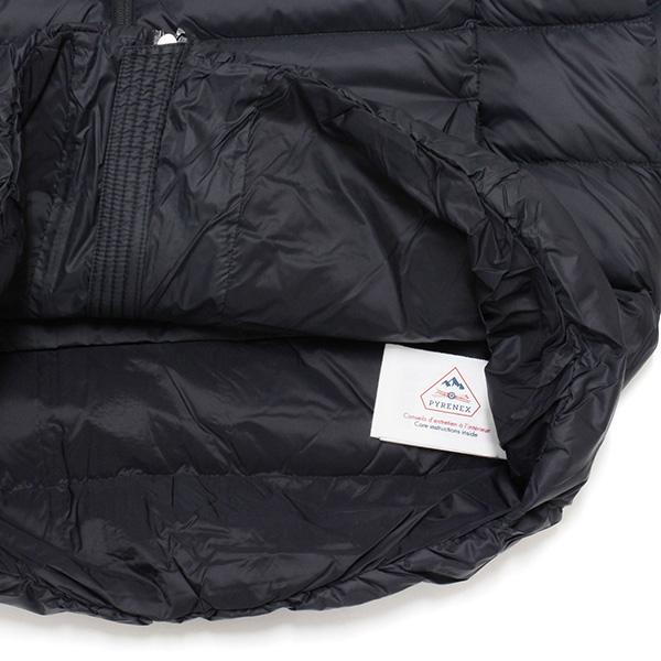 25AWモデル ピレネックス PYRENEX メンズ ARIAL HOODED アリアル ライトダウンジャケット【BLACK】 HMY026 0009/【2025-26AW】m-outerの画像