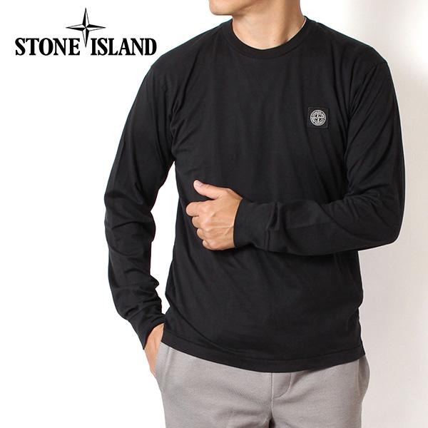 STONE ISLAND（ストーン アイランド） 25AWモデル STONE ISLAND COMPASSロゴパッチ 長袖Tシャツ【V0029 ...