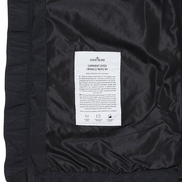 26SSモデル ストーンアイランド STONE ISLAND バッジワッペン付き 防風+はっ水 ナイロンジャケット【V0029 BLACK】 L1S154100001 S0A23 V0029/【2026SS】m-outerの画像