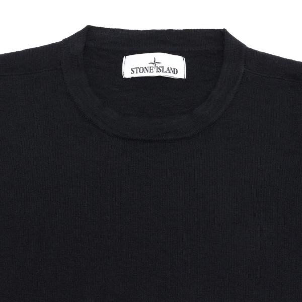 25S/S 新品 STONE  ストーンアイランド ポロシャツ 黒S 楽天市場】Stone Island ストーンアイランド MAGLIA RWS