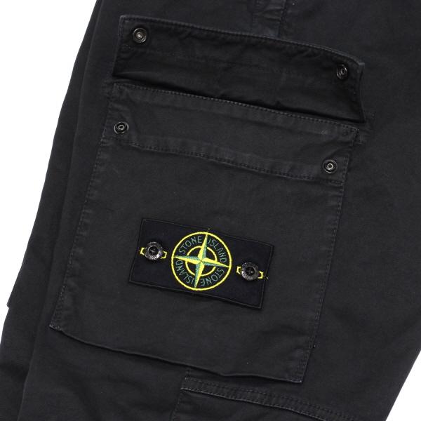 STONE ISLAND（ストーン アイランド） ワッペン付き ストレッチ