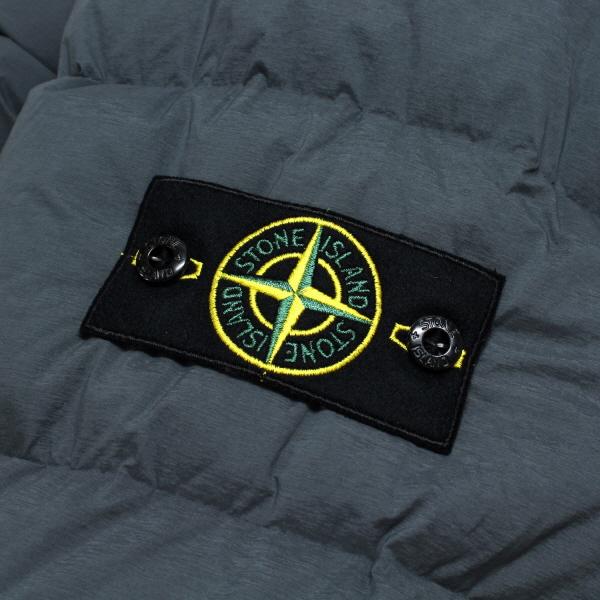 ストーンアイランド STONE ISLAND  ワッペン付き ダウンジャケット【グレー】 43728  V0062/【2023-24AW】m-outer｜drawers｜11