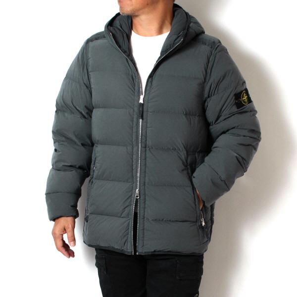 ストーンアイランド STONE ISLAND  ワッペン付き ダウンジャケット【グレー】 43728  V0062/【2023-24AW】m-outer｜drawers｜03