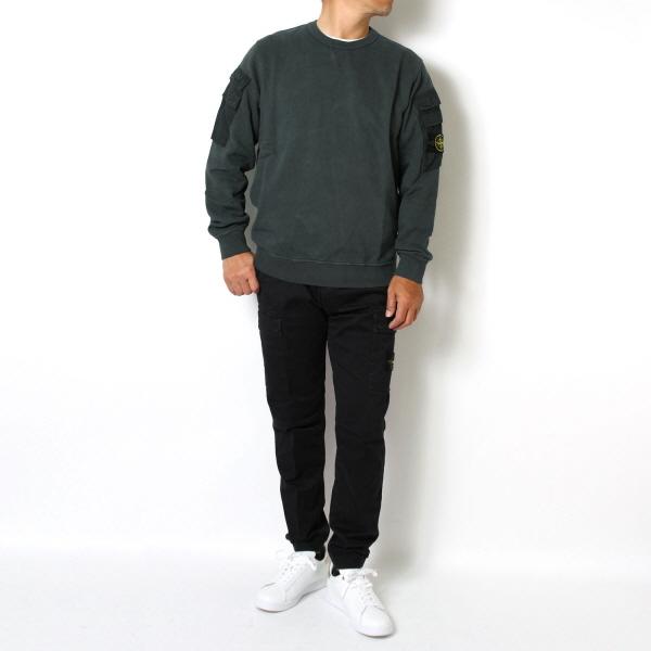 STONE ISLAND ストーンアイランド バッジワッペン付き アームポケット 
