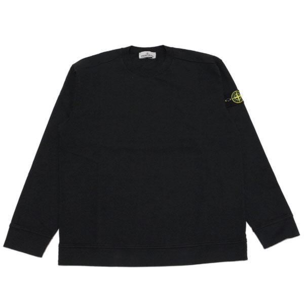 24SSモデル ストーンアイランド STONE ISLAND  バッジワッペン付き トレーナー 長袖Tシャツ【ブラック】 63750  A0029/【2024SS】m-tops｜drawers｜07