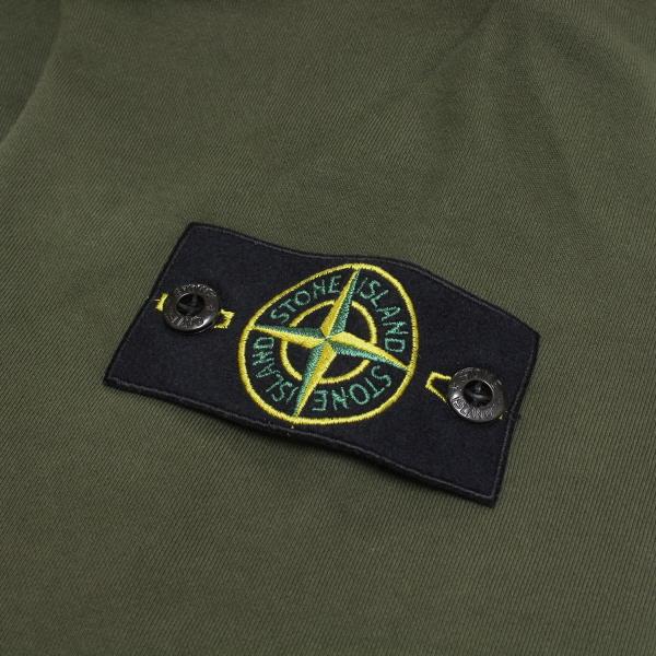 STONE ISLAND ストーンアイランド ワッペン付き プルオーバーパーカー 