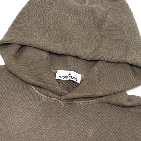 STONE  ワッペン ジップパーカー M ストーンアイランド STONE ISLAND（ストーン アイランド） 24AWモデル バッジワッペン付き