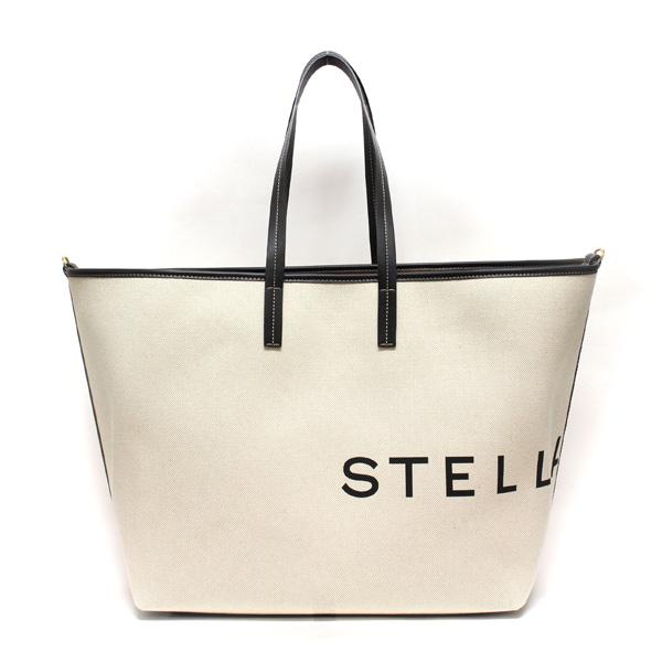 ステラ・マッカートニー Stella McCartney  レディース ロゴプリント キャンバストートバッグ【9043 ECRU】 7B0063WP0221  9043 ECRU/【2024SS】l-bag｜drawers｜06