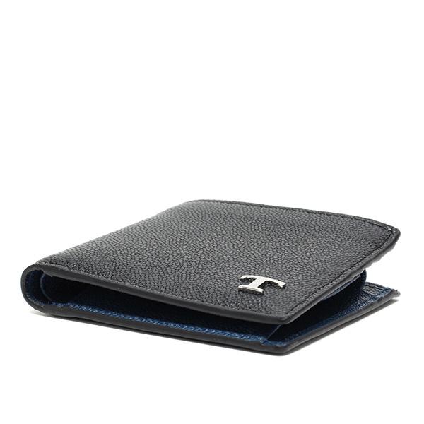 TOD'S（トッズ） 26SS モデル TOD'S Tタイムレス 二つ折りレザー財布