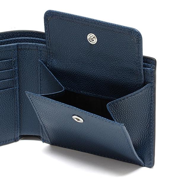 TOD'S（トッズ） 26SS モデル TOD'S Tタイムレス 二つ折りレザー財布