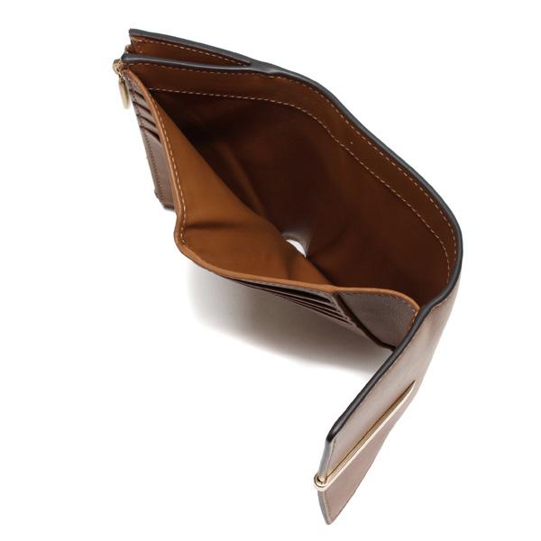 25SS モデル トッズ TOD'S ロゴプレート 三つ折り財布【KENIA