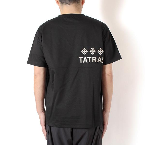 TATRAS（タトラス） 26SSモデル メンズ NUNKI ヌンキ Tシャツ【BLACK
