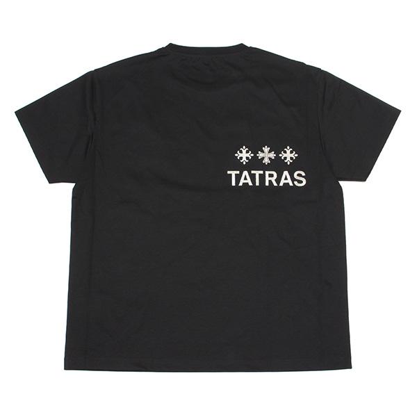 TATRAS（タトラス） 26SSモデル メンズ NUNKI ヌンキ Tシャツ【BLACK
