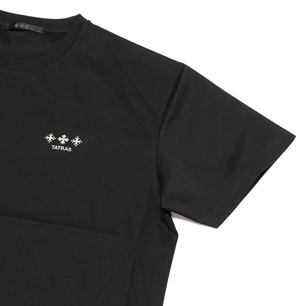 TATRAS（タトラス） 26SSモデル メンズ NUNKI ヌンキ Tシャツ【BLACK