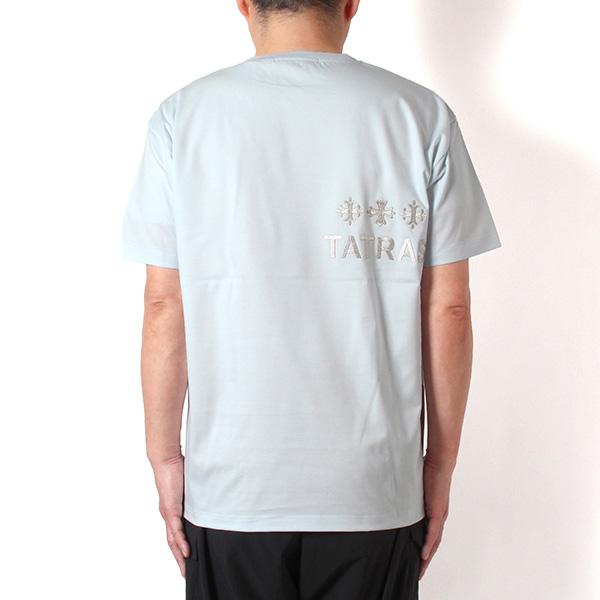 TATRAS（タトラス） 26SSモデル メンズ NUNKI ヌンキ Tシャツ【SAX