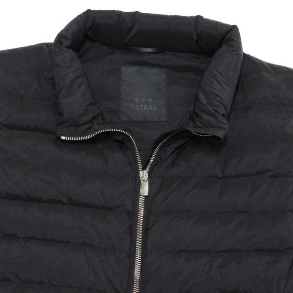 TATRAS ブラック ダウンベスト MTAT24S4939-D マニシオ TATRAS タトラス ダウンベスト MANISIO マニシオ 大きいサイズ
