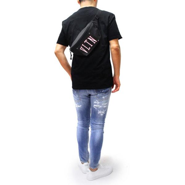 超美品】ヴァレンティノ ロックスタッズ VLTN ベルトバッグ レザー 