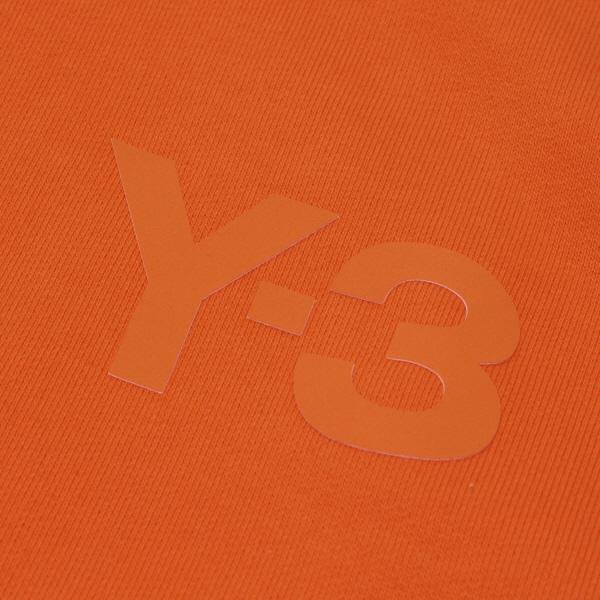Y-3 ヨウジヤマモト パーカー　オレンジ　プリント Y-3 ワイスリー Y-3(adidas×Yohji Yamamoto) CL LC HOODIE Y-3ロゴ