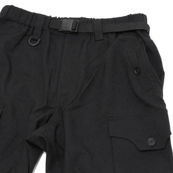 Y-3 ワイスリー パンツ　CUF PT IB0387 M BLACK Y-3 ワイスリー トラックパンツ 3S REF W CUF PT 3ストライプス