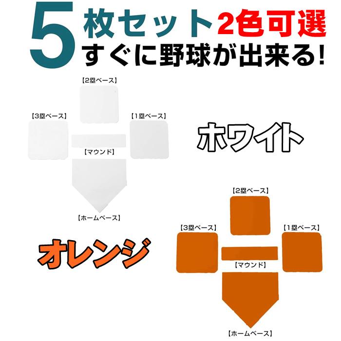 野球ホームベース 5点セット ゴム製 フィールドベース 滑り止め 投げ捨てベース 子供用 大人用 練習用 ソフトボール用野球アクセサリー :  baseball-5set : dream-brother - 通販 - Yahoo!ショッピング