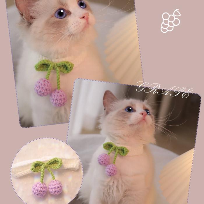 猫首輪 ハンドメイド おしゃれ ねこ 首飾り 猫 くびわ ネコ 首輪 