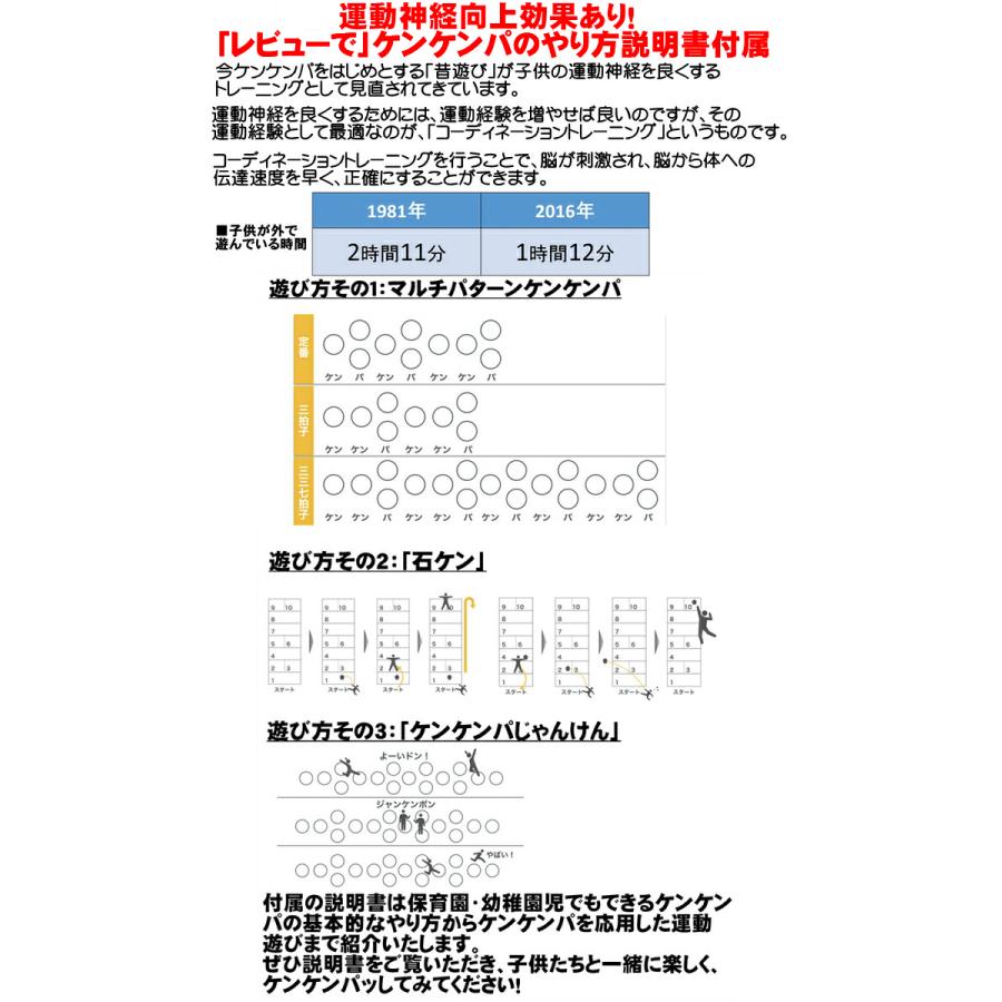 ケンケンパ リング フラフープ フラットフープ マーカーコン ステップ