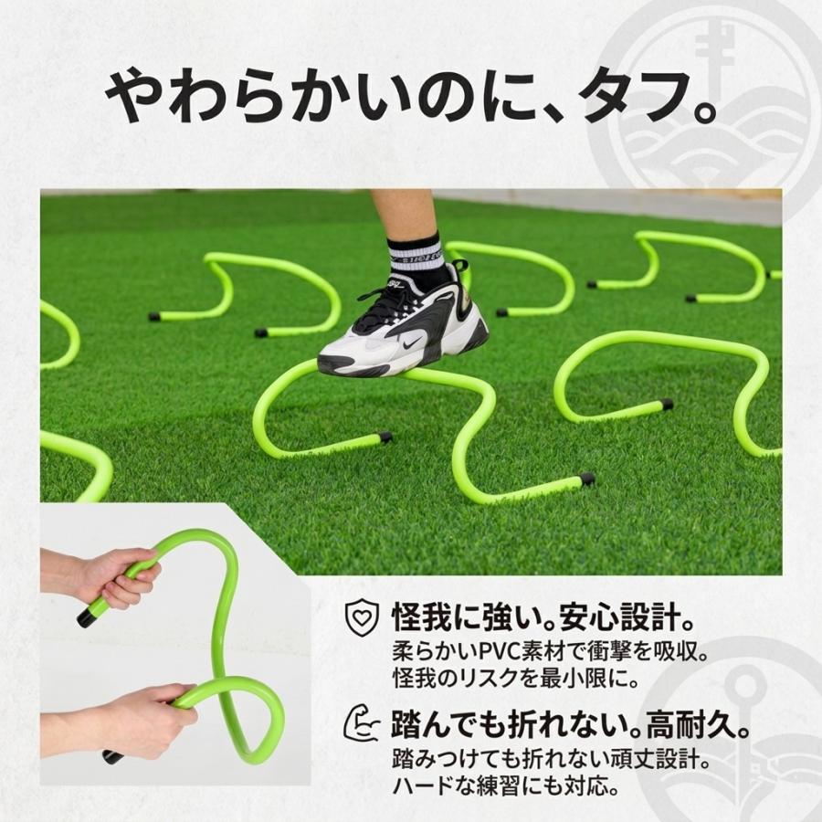 トレーニング ハードル ミニハードル 高さ15cm 練習用 5台セット 6台