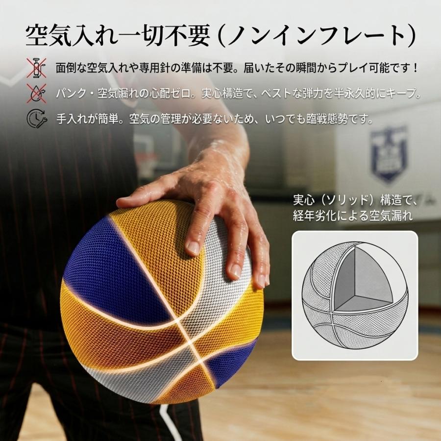 サイレントボール バスケ サイレントバスケットボール 静音 5号 7号