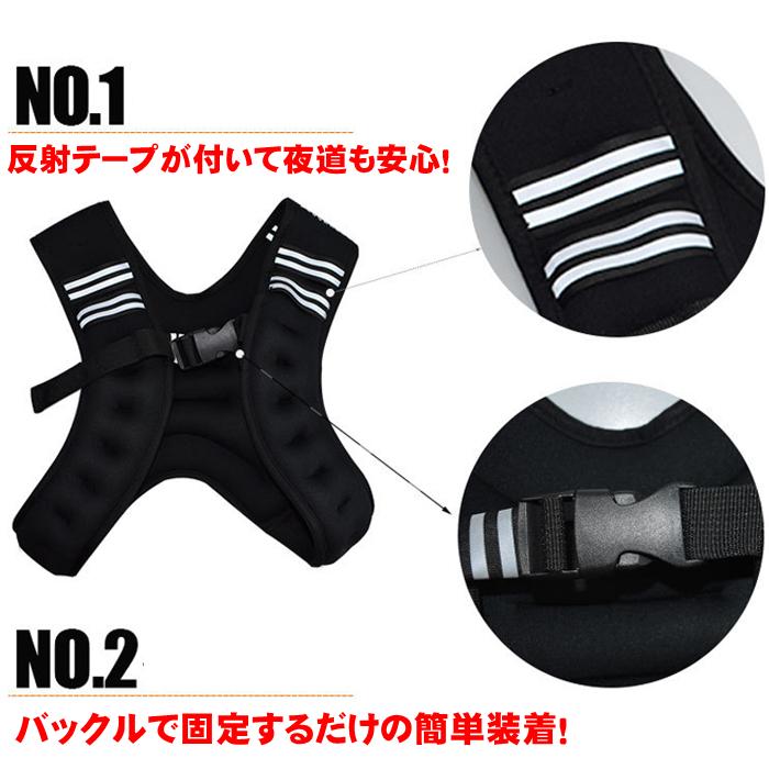 ハタ HATAS マルチSP設備用品  Gawri ウエイトベスト 5kg GWV5000 ウェイトベスト ウエイト ジャケット パワー ベスト 5KG 筋トレ 体幹