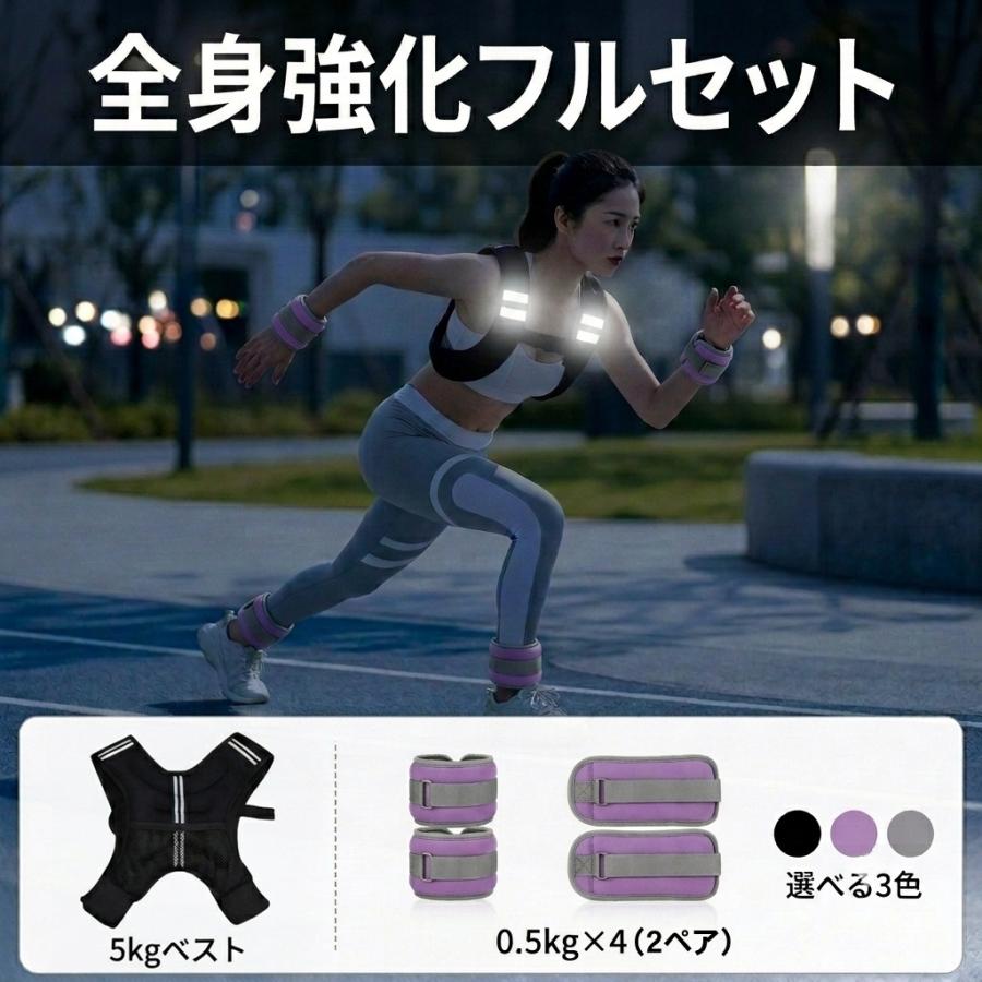 ウェイトベスト 目立たない youngninja Weight Vest 12kg ウエイト
