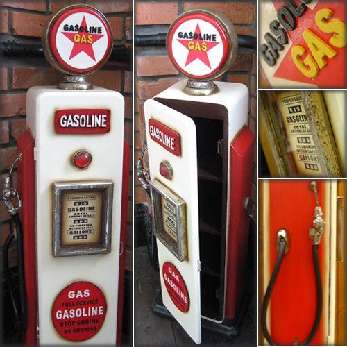 ガソリンポンプ 小物入れラック 「GASOLINE」 : ドリーム ガソリンポンプ 小物入れラック 「GASOLINE」 : ドリーム