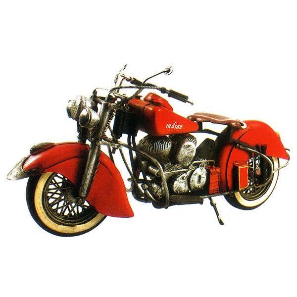 ブリキのおもちゃ レトロバイクF・レッド : ドリームフィギア - 通販