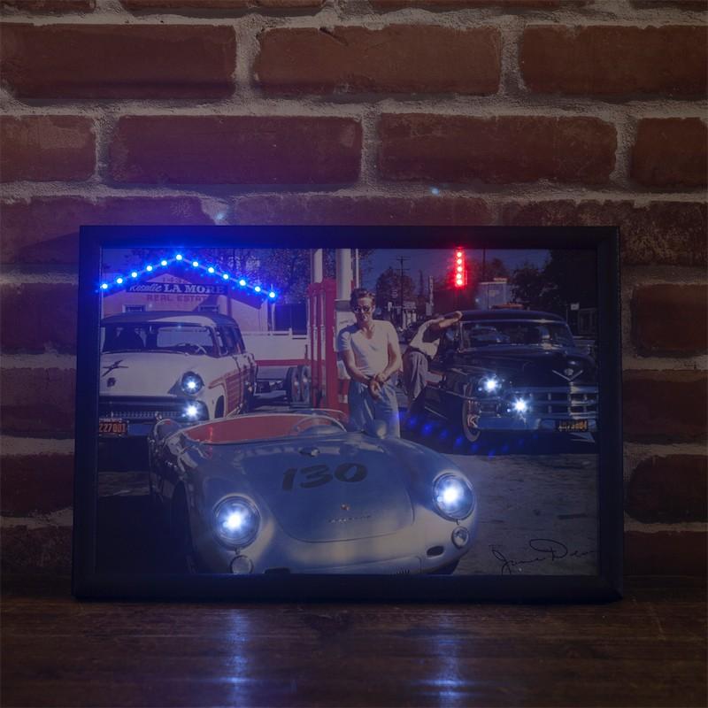 LED アメリカン ピクチャー 電照板 壁掛け 「オープンカー