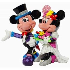 ミッキーとミニーマウス　フィギュア　ウエディング　BRITTO＜ディズニーコレクション ブリット＞｜dream-f