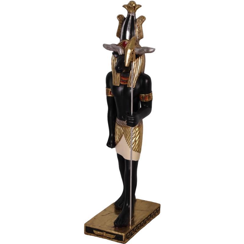 エジプト・古代エジプト創造神 クヌム 小 95cm （等身大フィギュア