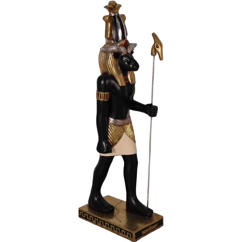 エジプト・古代エジプト創造神 クヌム 小 95cm （等身大フィギュア