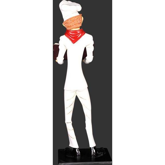 等身大フィギュア付 メニューボード・シェフ（コック）ビッグ ※この