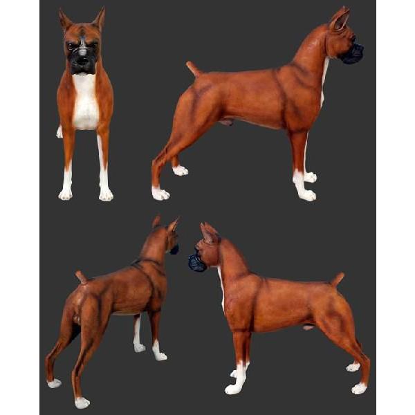 アニマルビッグフィギュアシリーズ【ボクサー犬】（等身大フィギュア