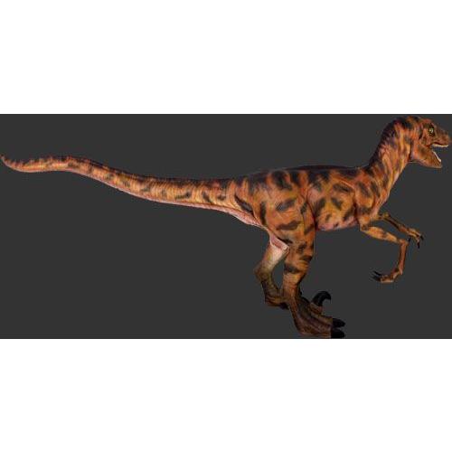 恐竜フィギア 長さ287cm！ディノニクス（恐竜等身大フィギュア） ※この商品は別途