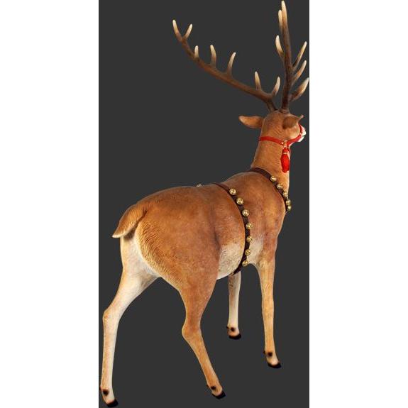 トナカイ・ロングホーンA クリスマス（等身大フィギュア） ※この商品