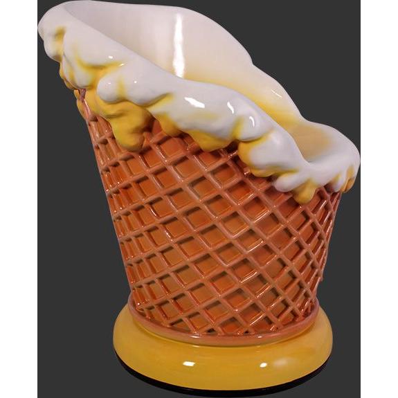 アイスクリームコーン・チェアー（イス）レモン・イベント ※この商品は