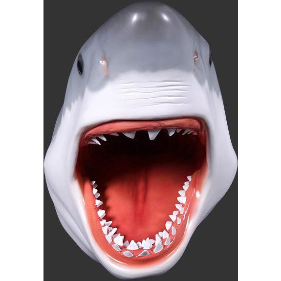 グレートホワイトシャーク　子株 グレート・ホワイトシャークヘッド・ビッグフィギュア（壁掛けタイプ