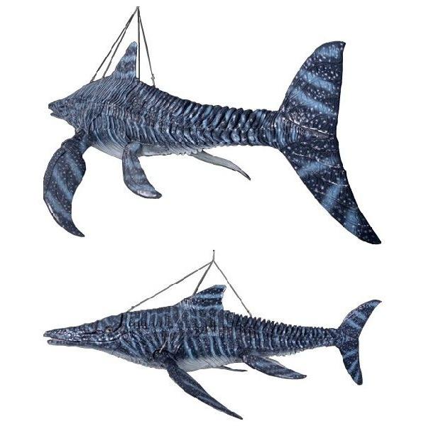 【未使用に近い】定価2万弱 巨大 リアル 恐竜 フィギュア 約100×40cm 全長400cm！イクチオサウルス巨大フィギュア（恐竜ビッグフィギュア