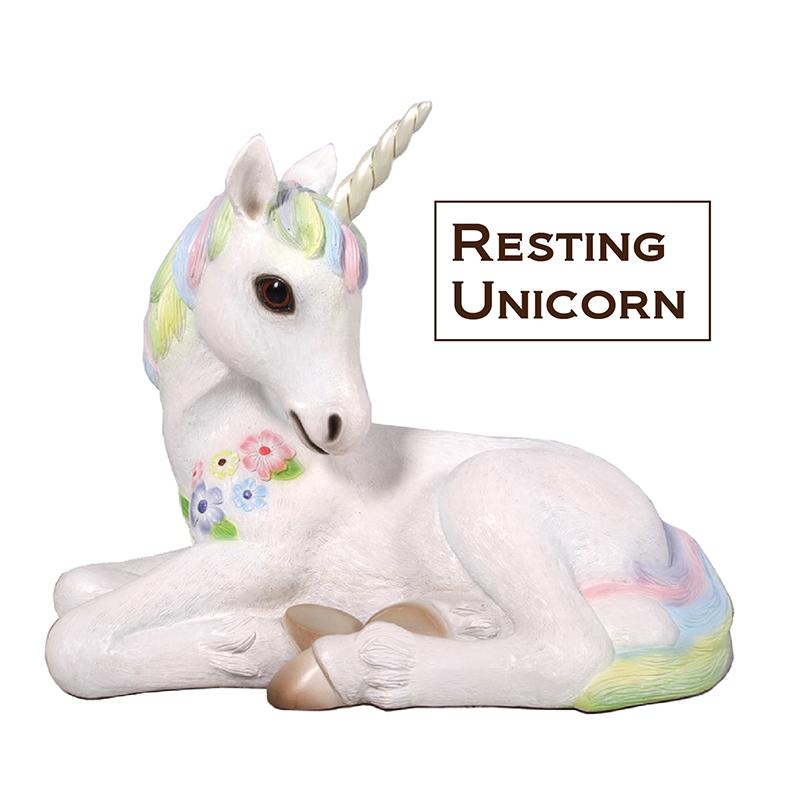 アニマルフィギュアシリーズ【座る ユニコーン・子供】（等身大