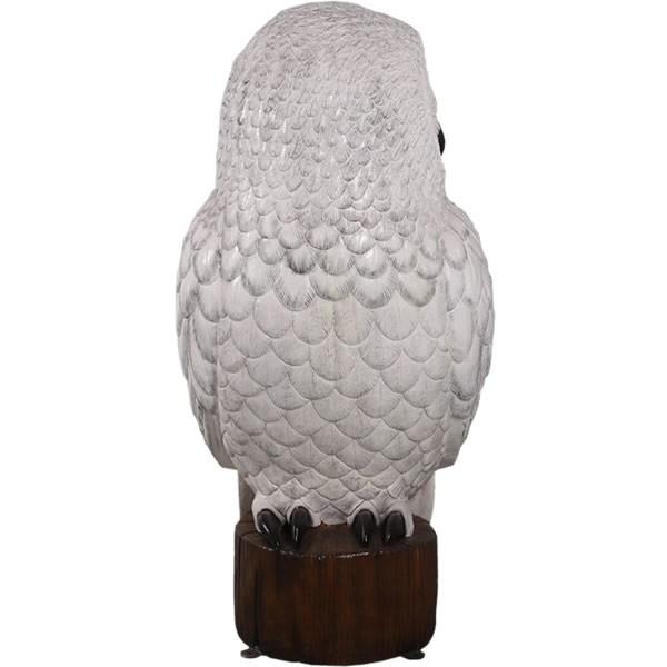 アニマルビッグフィギュア 高さ156cm【巨大なシロ フクロウ