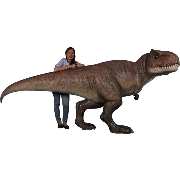 長さ3.3ｍ超！ティラノサウルス・レックス T-REX 中型 （恐竜等身大図形）  ※この商いものは別途貨物輸送かかります、ご申し付ける後御知らせいたします ゲーム、おもちゃ-フィギュア