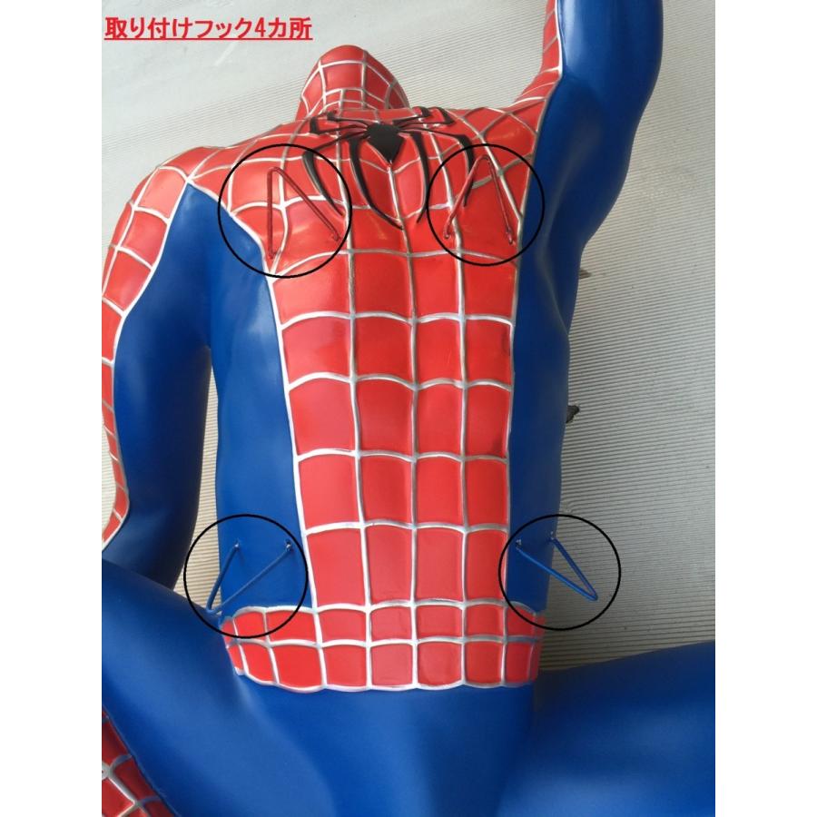 スパイダーマン(クライム)壁掛け ビッグ 等身大フィギュア スパイダーマン(クライム)壁掛け ビッグ 等身大フィギュア