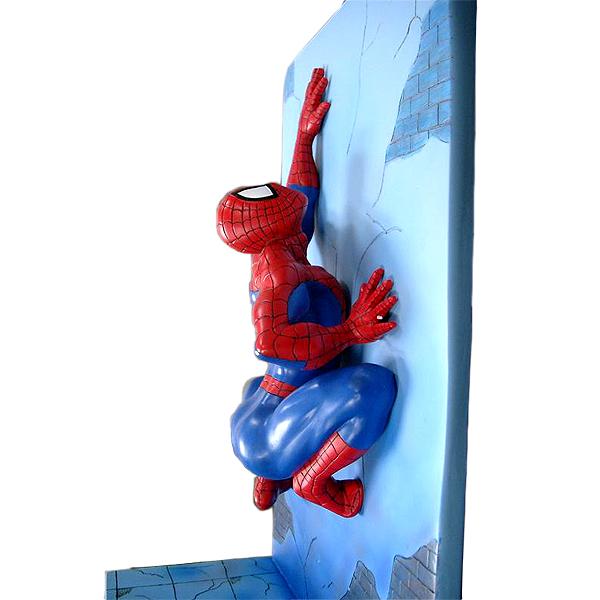 スパイダーマン壁掛けフィギュア 30%OFF】スパイダーマン・Mフィギュア（クライムポーズ） : ドリーム